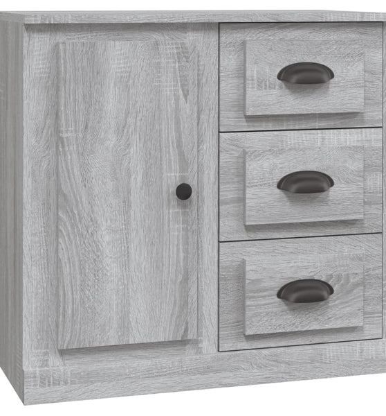 Sideboard Grau Sonoma 70x35,5x67,5 cm Holzwerkstoff