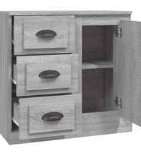 Sideboard Grau Sonoma 70x35,5x67,5 cm Holzwerkstoff