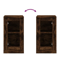 Sideboard Räuchereiche 37,5x35,5x67,5 cm Holzwerkstoff