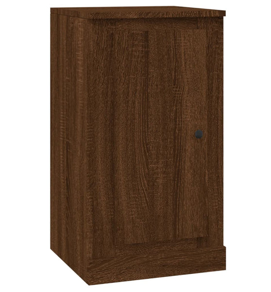 Sideboard Braun Eichen-Optik 37,5x35,5x67,5 cm Holzwerkstoff