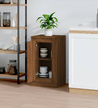 Sideboard Braun Eichen-Optik 37,5x35,5x67,5 cm Holzwerkstoff