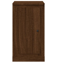 Sideboard Braun Eichen-Optik 37,5x35,5x67,5 cm Holzwerkstoff