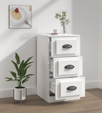 Sideboard Weiß 36x35,5x67,5 cm Holzwerkstoff