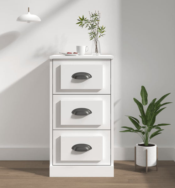 Sideboard Weiß 36x35,5x67,5 cm Holzwerkstoff