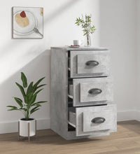 Sideboard Betongrau 36x35,5x67,5 cm Holzwerkstoff