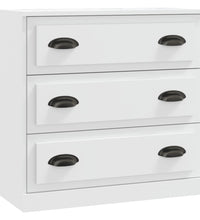 Sideboard Weiß 70x35,5x67,5 cm Holzwerkstoff