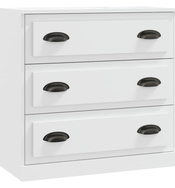 Sideboard Weiß 70x35,5x67,5 cm Holzwerkstoff