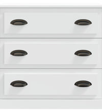 Sideboard Weiß 70x35,5x67,5 cm Holzwerkstoff