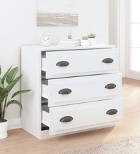 Sideboard Weiß 70x35,5x67,5 cm Holzwerkstoff