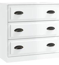 Sideboard Hochglanz-Weiß 70x35,5x67,5 cm Holzwerkstoff