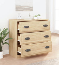 Sideboard Sonoma-Eiche 70x35,5x67,5 cm Holzwerkstoff