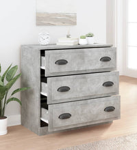 Sideboard Betongrau 70x35,5x67,5 cm Holzwerkstoff