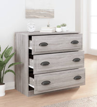 Sideboard Grau Sonoma 70x35,5x67,5 cm Holzwerkstoff