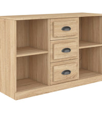 Sideboard Sonoma-Eiche 104,5x35,5x67,5 cm Holzwerkstoff