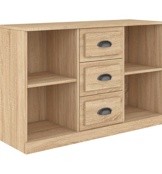 Sideboard Sonoma-Eiche 104,5x35,5x67,5 cm Holzwerkstoff