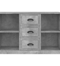 Sideboard Betongrau 104,5x35,5x67,5 cm Holzwerkstoff