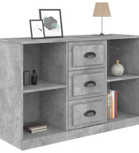 Sideboard Betongrau 104,5x35,5x67,5 cm Holzwerkstoff