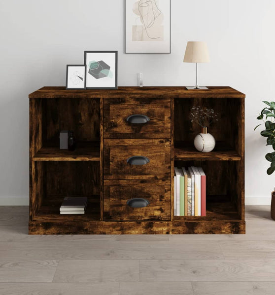Sideboard Räuchereiche 104,5x35,5x67,5 cm Holzwerkstoff