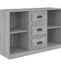 Sideboard Grau Sonoma 104,5x35,5x67,5 cm Holzwerkstoff