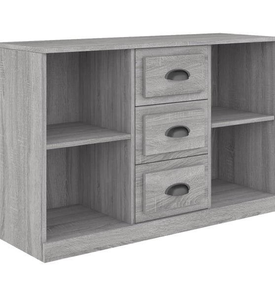 Sideboard Grau Sonoma 104,5x35,5x67,5 cm Holzwerkstoff