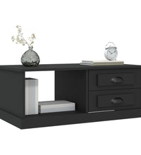 Couchtisch Schwarz 90x50x35 cm Holzwerkstoff