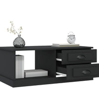 Couchtisch Schwarz 90x50x35 cm Holzwerkstoff