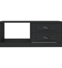 Couchtisch Schwarz 90x50x35 cm Holzwerkstoff