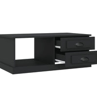Couchtisch Schwarz 90x50x35 cm Holzwerkstoff