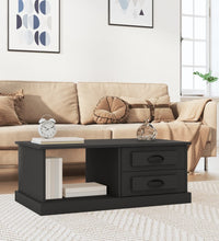 Couchtisch Schwarz 90x50x35 cm Holzwerkstoff