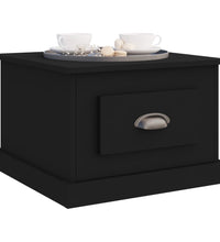 Couchtisch Schwarz 50x50x35 cm Holzwerkstoff