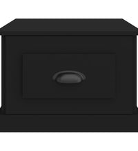 Couchtisch Schwarz 50x50x35 cm Holzwerkstoff