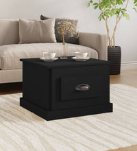 Couchtisch Schwarz 50x50x35 cm Holzwerkstoff