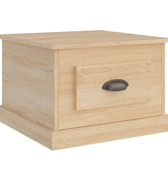 Couchtisch Sonoma-Eiche 50x50x35 cm Holzwerkstoff