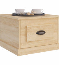 Couchtisch Sonoma-Eiche 50x50x35 cm Holzwerkstoff
