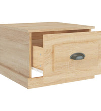 Couchtisch Sonoma-Eiche 50x50x35 cm Holzwerkstoff