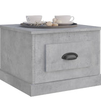 Couchtisch Betongrau 50x50x35 cm Holzwerkstoff