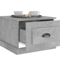 Couchtisch Betongrau 50x50x35 cm Holzwerkstoff