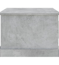Couchtisch Betongrau 50x50x35 cm Holzwerkstoff