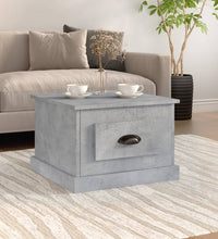 Couchtisch Betongrau 50x50x35 cm Holzwerkstoff