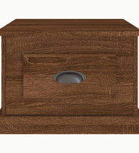 Couchtisch Braun Eichen-Optik 50x50x35 cm Holzwerkstoff