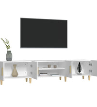 TV-Schrank Weiß 180x31,5x40 cm Holzwerkstoff