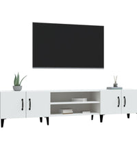 TV-Schrank Weiß 180x31,5x40 cm Holzwerkstoff