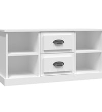 TV-Schrank Weiß 99,5x35,5x48 cm Holzwerkstoff