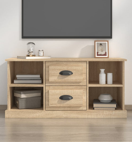 TV-Schrank Sonoma-Eiche 99,5x35,5x48 cm Holzwerkstoff