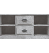 TV-Schrank Betongrau 99,5x35,5x48 cm Holzwerkstoff