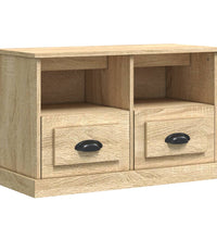 TV-Schrank Sonoma-Eiche 80x35x50 cm Holzwerkstoff