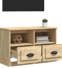 TV-Schrank Sonoma-Eiche 80x35x50 cm Holzwerkstoff