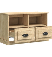 TV-Schrank Sonoma-Eiche 80x35x50 cm Holzwerkstoff