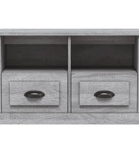 TV-Schrank Grau Sonoma 80x35x50 cm Holzwerkstoff