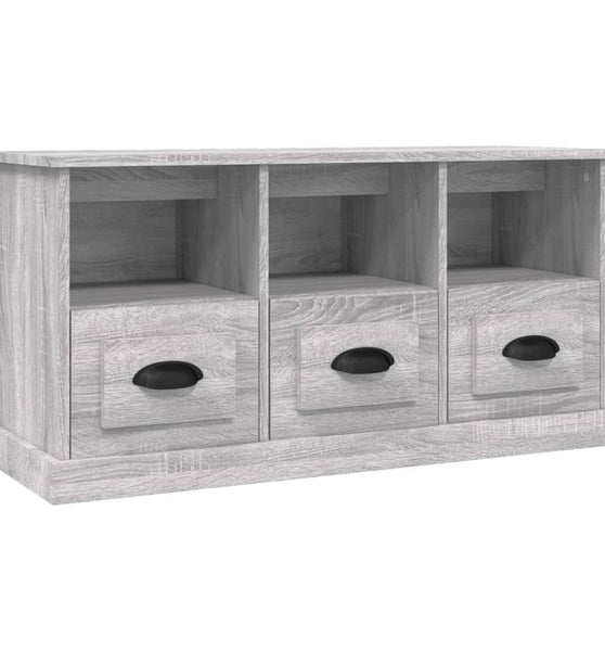 TV-Schrank Grau Sonoma 100x35x50 cm Holzwerkstoff